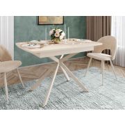 Обеденный стол Орфей 46 (04) Мрамор бежевый