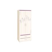 Шкаф для одежды с полками и штангой Мегаполис 55.01.1