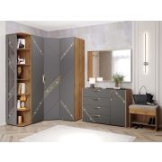 Угловой набор мебели для прихожей Монако 402 170